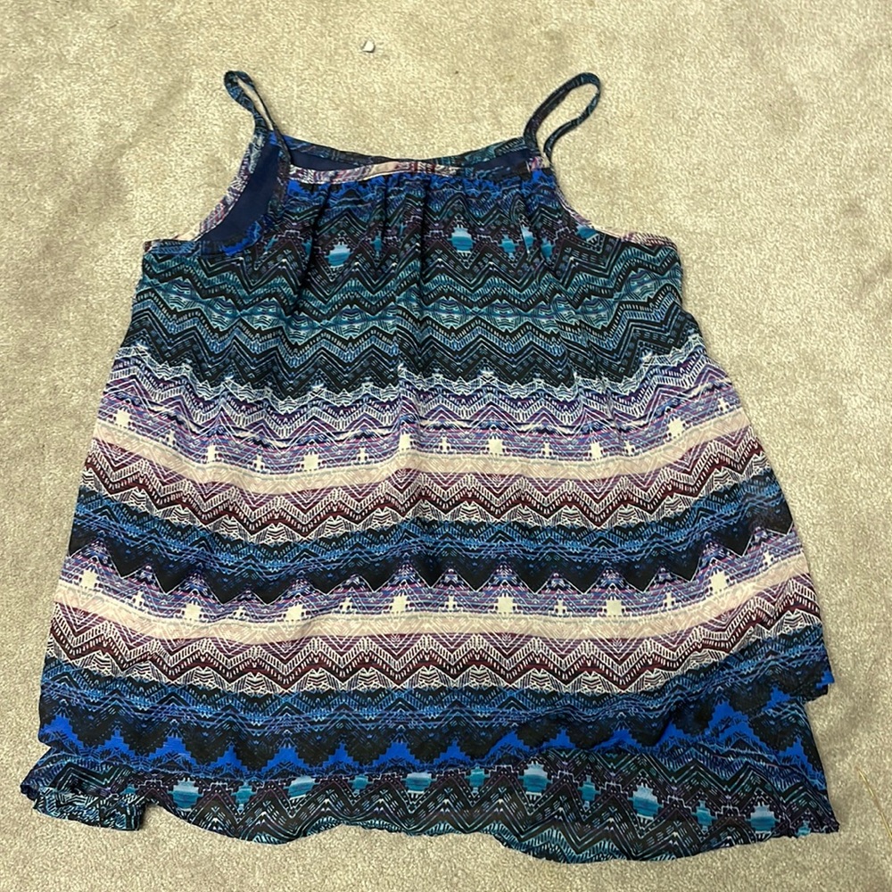 Beauties spaghetti strap tank top. Size XL
